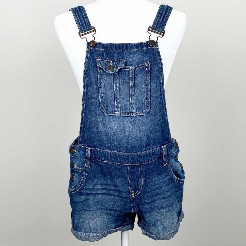 Distressed Jean Overall